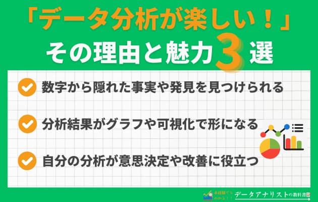 【データ分析ってここまで楽しい！】現役データアナリストの筆者が魅力を徹底解説